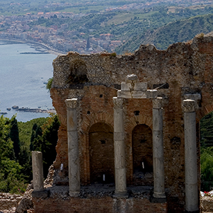 Ruins at Taormina, Sicily