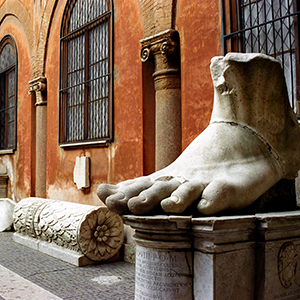 Constantine's Foot, Rome, Italy