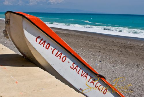 Ciao boat, Sicily, Italy